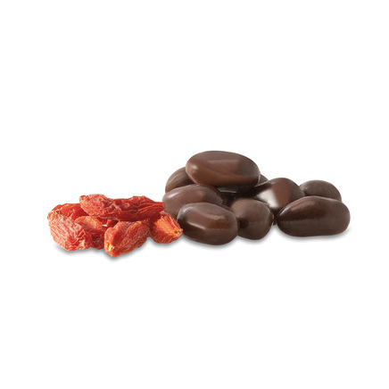 Dark chocolate dragees with goji berry 2,5kg