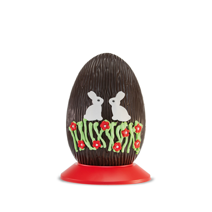 Easter garnished eggs with dark chocolate 170g