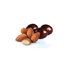 Dark chocolate dragees with almonds 2,5kg
