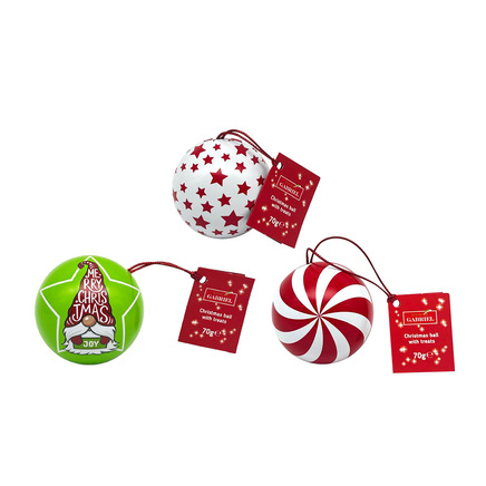 Xmas ball with compound chocolates 70g