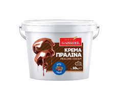 Dark vegan praline cream 10kg