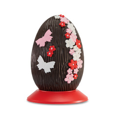 Easter garnished eggs with dark chocolate 520g