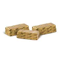 Dark Chocolate rectangular shaped treat with cocoa cream 3,5kg