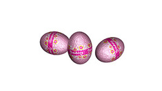 Milk Mini Chocolate Pink Egg with Strawberry Filling 7g