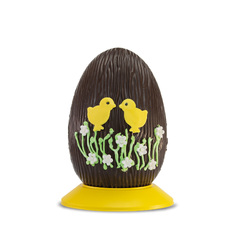 Easter garnished eggs with dark chocolate 320g