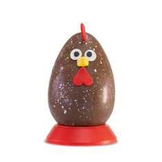 Easter garnished milk chocolate eggs 320g