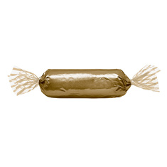 Double twist rolled shaped treat with compound chocolate & banana 3,5KG