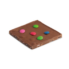 Handmade milk chocolate with smarties 90g