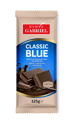 Compound dark chocolate bar 125g