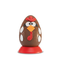 Easter garnished milk chocolate eggs 170g