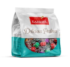 Σακούλα Delicious Pralines με απομίμηση σοκολάτας 500g