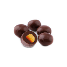 Dark chocolate dragees with orange 2,5kg