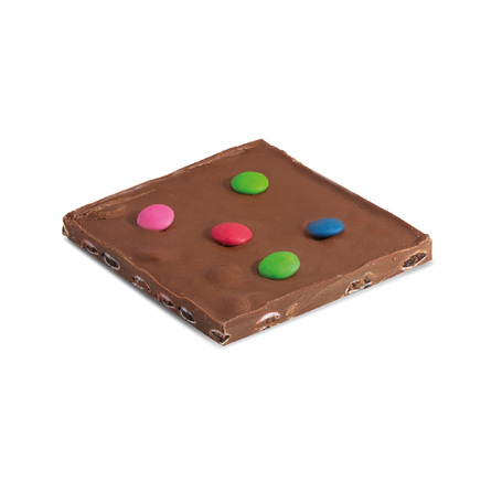 Handmade milk chocolate with smarties 90g