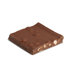 Handmade milk chocolate with hazelnuts 90g